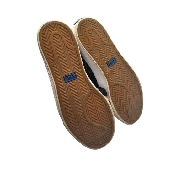 Keds x Rifle Paper Co. Crew Kick Sneakers Floral Blue Red Womens Sz 6 - Picture 5 of 6